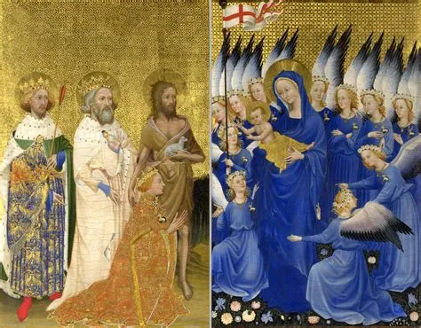 The Wilton Diptych! A Masterpiece of 14th Century English Painting and an Ode to Divine Intercession